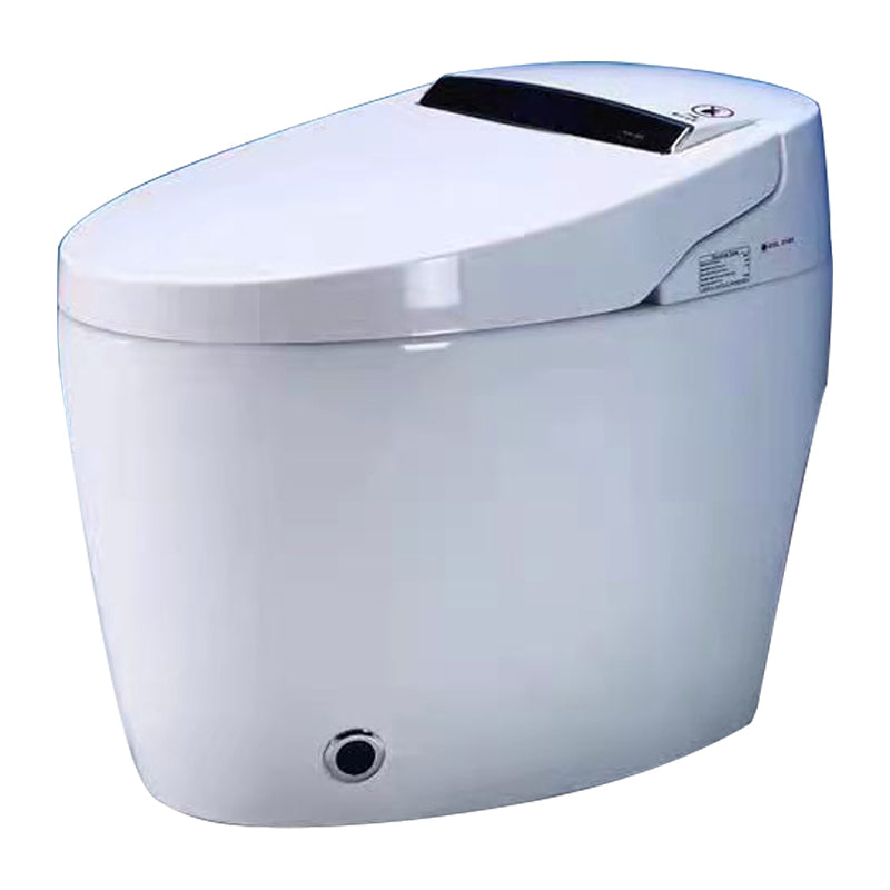 Modern One Piece Toilet Seat Included Floor Mounted Toilet Bowl for Washroom Clearhalo 'Bathroom Remodel & Bathroom Fixtures' 'Home Improvement' 'home_improvement' 'home_improvement_toilets' 'Toilets & Bidets' 'Toilets' 6300624