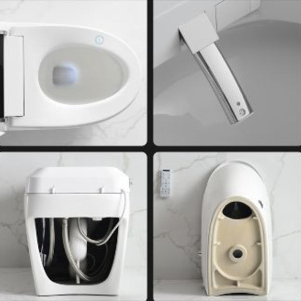 Modern One Piece Toilet Seat Included Floor Mounted Toilet Bowl for Washroom Clearhalo 'Bathroom Remodel & Bathroom Fixtures' 'Home Improvement' 'home_improvement' 'home_improvement_toilets' 'Toilets & Bidets' 'Toilets' 6300631