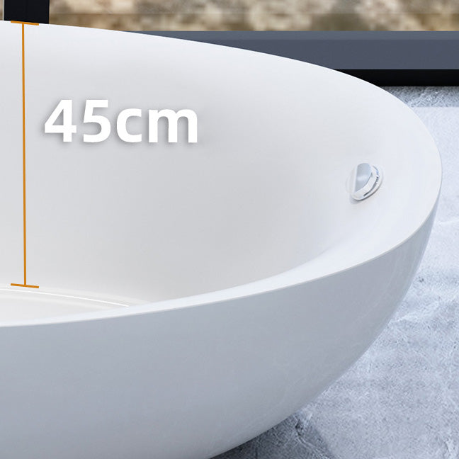 Vasca da bagno moderna con pantofola singola, vasca da bagno in acrilico  stand alone - Clearhalo