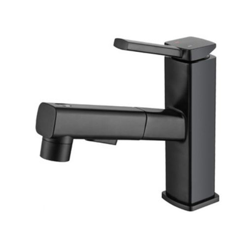 Contemporary Sink Faucet Plian Low Arc Vessel Sink Bathroom Faucet Black Clearhalo 'Bathroom Remodel & Bathroom Fixtures' 'Bathroom Sink Faucets' 'Bathroom Sinks & Faucet Components' 'bathroom_sink_faucets' 'Home Improvement' 'home_improvement' 'home_improvement_bathroom_sink_faucets' 6311470