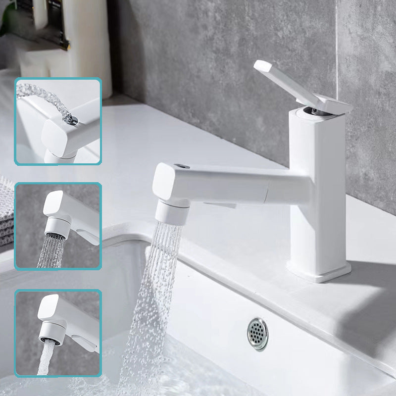 Contemporary Sink Faucet Plian Low Arc Vessel Sink Bathroom Faucet Clearhalo 'Bathroom Remodel & Bathroom Fixtures' 'Bathroom Sink Faucets' 'Bathroom Sinks & Faucet Components' 'bathroom_sink_faucets' 'Home Improvement' 'home_improvement' 'home_improvement_bathroom_sink_faucets' 6311472