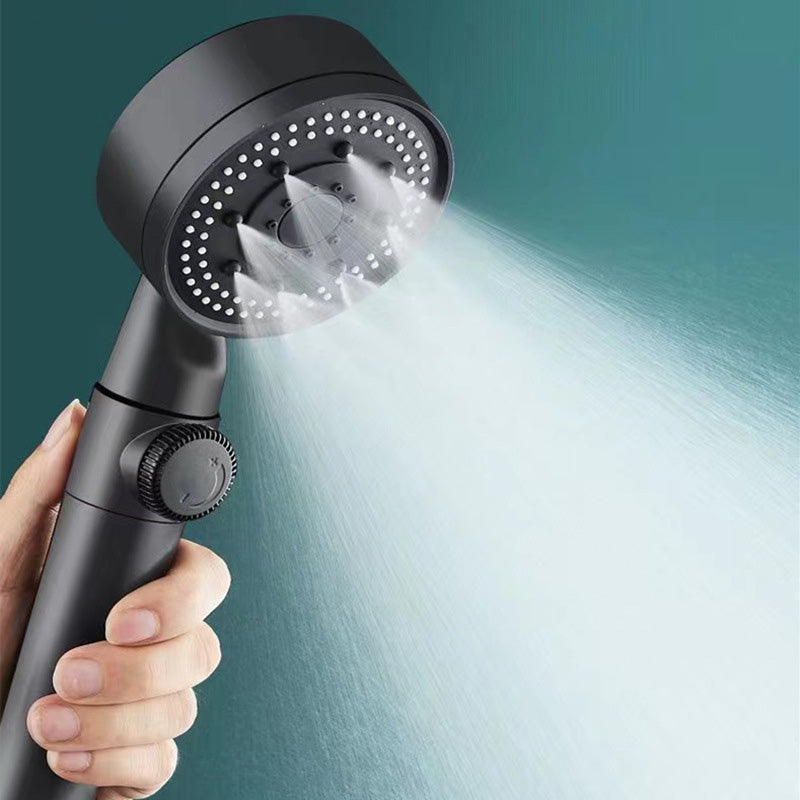 Plastic Shower Head Modern Handheld Shower Head with Adjustable Spray Pattern Clearhalo 'Bathroom Remodel & Bathroom Fixtures' 'Home Improvement' 'home_improvement' 'home_improvement_shower_heads' 'Shower Heads' 'shower_heads' 'Showers & Bathtubs Plumbing' 'Showers & Bathtubs' 6312212