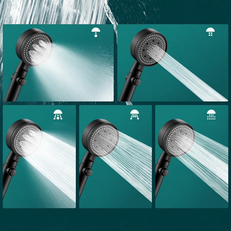 Modern Shower Head Plastic Bathroom Shower Head with Adjustable Spray Pattern Clearhalo 'Bathroom Remodel & Bathroom Fixtures' 'Home Improvement' 'home_improvement' 'home_improvement_shower_heads' 'Shower Heads' 'shower_heads' 'Showers & Bathtubs Plumbing' 'Showers & Bathtubs' 6312264