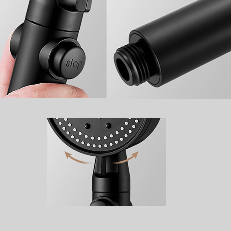 Modern Shower Head Plastic Bathroom Shower Head with Adjustable Spray Pattern Clearhalo 'Bathroom Remodel & Bathroom Fixtures' 'Home Improvement' 'home_improvement' 'home_improvement_shower_heads' 'Shower Heads' 'shower_heads' 'Showers & Bathtubs Plumbing' 'Showers & Bathtubs' 6312269