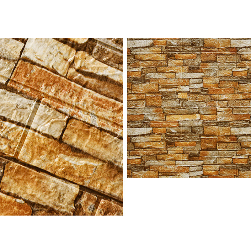 3D Artificial Brick Wall Panel Industrial Style Home Living Room Wall Plate(10-Pack) Clearhalo 'Flooring 'Home Improvement' 'home_improvement' 'home_improvement_wall_paneling' 'Wall Paneling' 'wall_paneling' 'Walls & Ceilings' Walls and Ceiling' 6312544