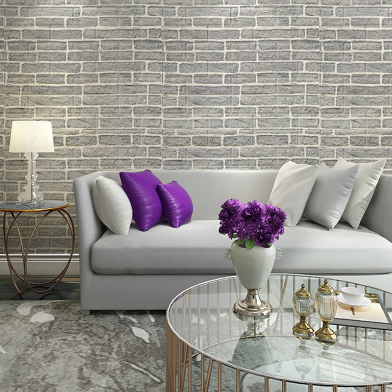 Artificial Brick Wall Plate Industrial Style Simple Home Living Room Wall Panel (1-Pack) Clearhalo 'Flooring 'Home Improvement' 'home_improvement' 'home_improvement_wall_paneling' 'Wall Paneling' 'wall_paneling' 'Walls & Ceilings' Walls and Ceiling' 6312618