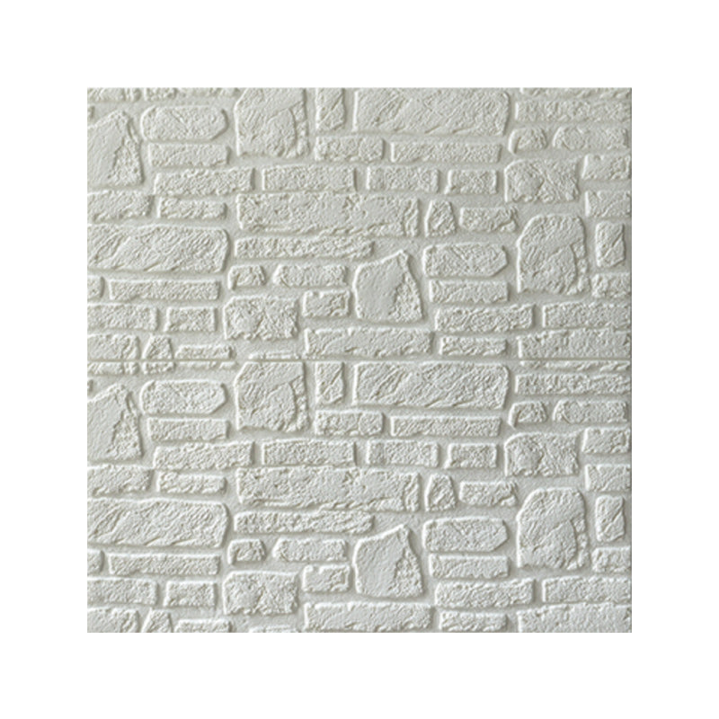 Artificial Stone Wall Plate Modern Simple Home Living Room Wall Panel (1-Pack) White Clearhalo 'Flooring 'Home Improvement' 'home_improvement' 'home_improvement_wall_paneling' 'Wall Paneling' 'wall_paneling' 'Walls & Ceilings' Walls and Ceiling' 6312626