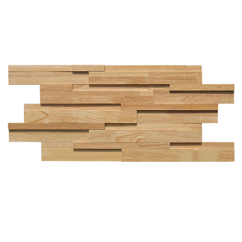Solid Wood Wall Plate Modern Minimalist Home Living Room Wall Panel (1-pack) Natural 24" Clearhalo 'Flooring 'Home Improvement' 'home_improvement' 'home_improvement_wall_paneling' 'Wall Paneling' 'wall_paneling' 'Walls & Ceilings' Walls and Ceiling' 6312718