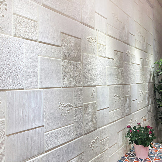 3D Artificial Stone Panel Wall Industrial Style Home Living Room Wall Plate (1-pack) Clearhalo 'Flooring 'Home Improvement' 'home_improvement' 'home_improvement_wall_paneling' 'Wall Paneling' 'wall_paneling' 'Walls & Ceilings' Walls and Ceiling' 6312833