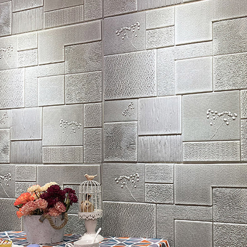 3D Artificial Stone Panel Wall Industrial Style Home Living Room Wall Plate (1-pack) Clearhalo 'Flooring 'Home Improvement' 'home_improvement' 'home_improvement_wall_paneling' 'Wall Paneling' 'wall_paneling' 'Walls & Ceilings' Walls and Ceiling' 6312849