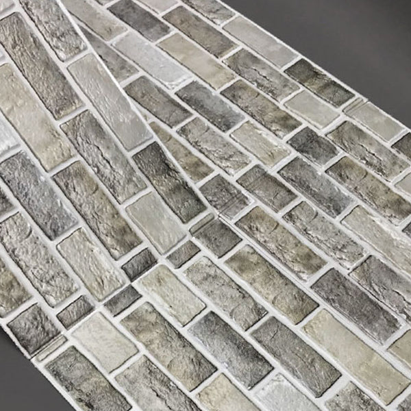 Retro Brick Wall Panel Industrial Style Home Living Room Bathroom Panel Wall (5-pack) Clearhalo 'Flooring 'Home Improvement' 'home_improvement' 'home_improvement_wall_paneling' 'Wall Paneling' 'wall_paneling' 'Walls & Ceilings' Walls and Ceiling' 6312979