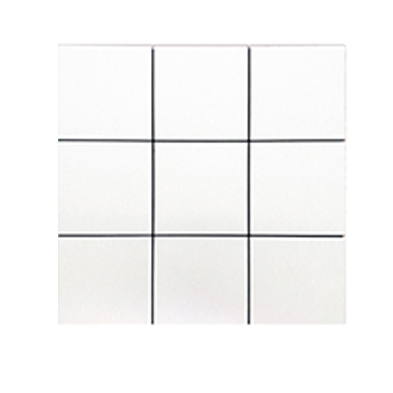 Modern Square Grid Single Tile Plastic Peel & Stick Field Tile Clearhalo 'Flooring 'Home Improvement' 'home_improvement' 'home_improvement_peel_stick_blacksplash' 'Peel & Stick Backsplash Tile' 'peel_stick_blacksplash' 'Walls & Ceilings' Walls and Ceiling' 6313111