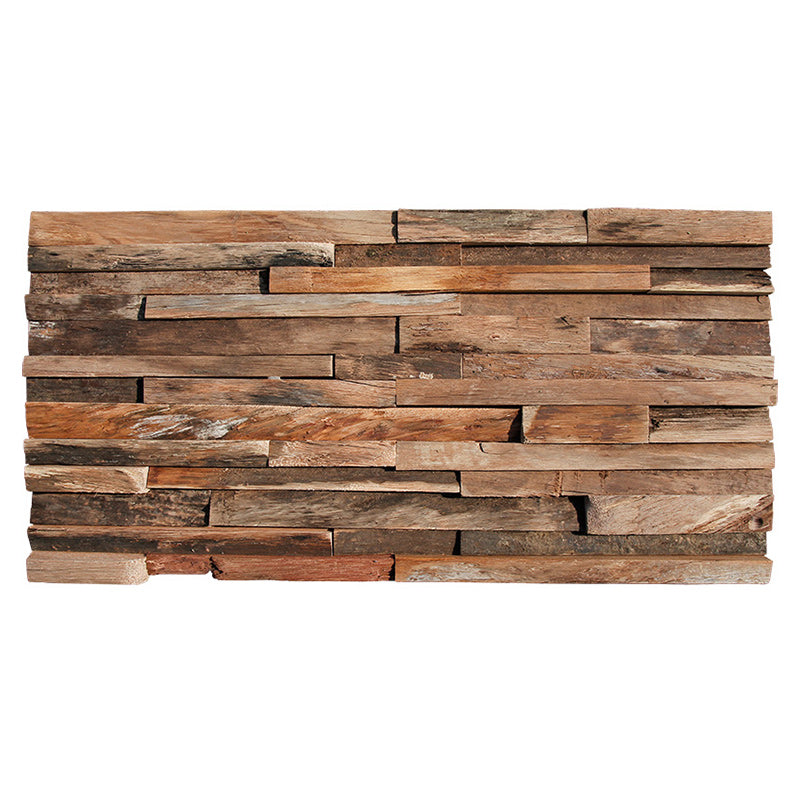 Solid Wood Wall Panel Farmhouse Style Commercial Home Living Room Wall Plate (1-Pack) Dark Brown Clearhalo 'Flooring 'Home Improvement' 'home_improvement' 'home_improvement_wall_paneling' 'Wall Paneling' 'wall_paneling' 'Walls & Ceilings' Walls and Ceiling' 6314371