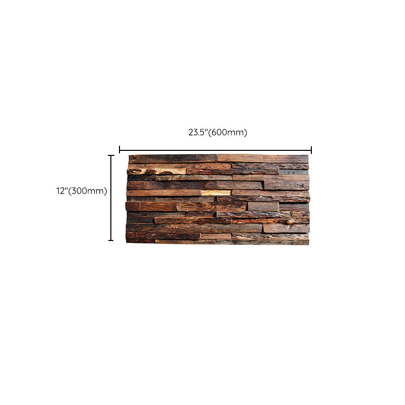 Solid Wood Wall Panel Farmhouse Style Commercial Home Living Room Wall Plate (1-Pack) Clearhalo 'Flooring 'Home Improvement' 'home_improvement' 'home_improvement_wall_paneling' 'Wall Paneling' 'wall_paneling' 'Walls & Ceilings' Walls and Ceiling' 6314395
