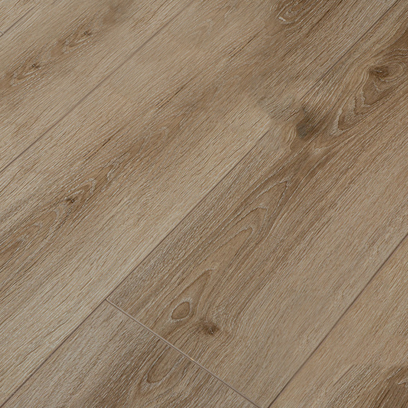 Nordic E0 Natural Solid Wood Laminate Flooring, Click-Lock, Waterproof Brown-Khaki Clearhalo 'Flooring 'Home Improvement' 'home_improvement' 'home_improvement_laminate_flooring' 'Laminate Flooring' 'laminate_flooring' Walls and Ceiling' 6316173