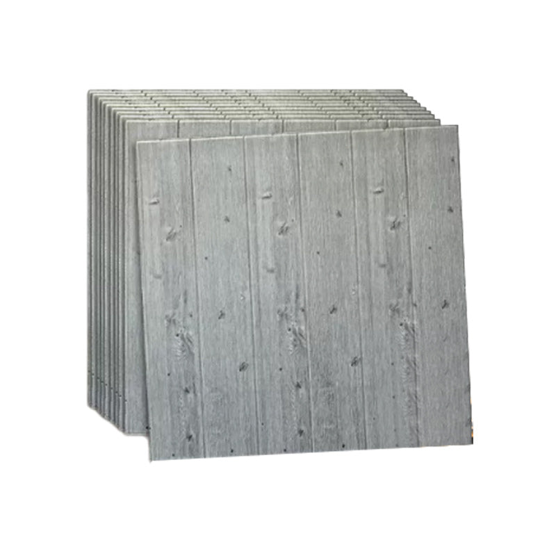 3D Wall Plate Farmhouse Style Simple Home Living Room Wall Panel (10-Pack) Grey Clearhalo 'Flooring 'Home Improvement' 'home_improvement' 'home_improvement_wall_paneling' 'Wall Paneling' 'wall_paneling' 'Walls & Ceilings' Walls and Ceiling' 6316177