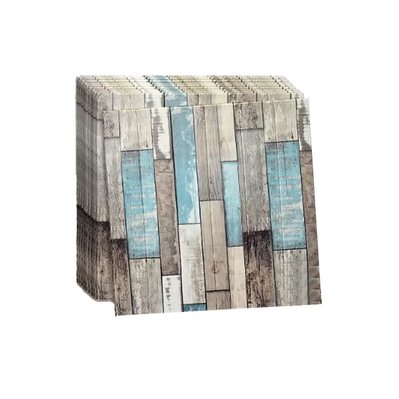 3D Wall Plate Farmhouse Style Simple Home Living Room Wall Panel (10-Pack) Gray-Blue Clearhalo 'Flooring 'Home Improvement' 'home_improvement' 'home_improvement_wall_paneling' 'Wall Paneling' 'wall_paneling' 'Walls & Ceilings' Walls and Ceiling' 6316202