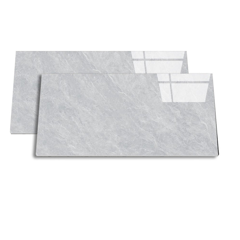 Retangular Ceramic 29.53"x59.06" Tile Glazed Singular Tile for Floor (2-Pack) Light Gray Striped 36 Pieces Clearhalo 'Floor Tiles & Wall Tiles' 'floor_tiles_wall_tiles' 'Flooring 'Home Improvement' 'home_improvement' 'home_improvement_floor_tiles_wall_tiles' Walls and Ceiling' 6316216