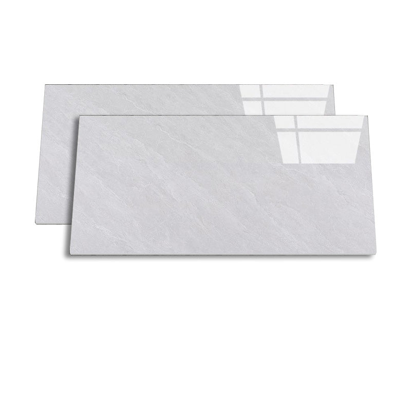 Retangular Ceramic 29.53"x59.06" Tile Glazed Singular Tile for Floor (2-Pack) Textured White 36 Pieces Clearhalo 'Floor Tiles & Wall Tiles' 'floor_tiles_wall_tiles' 'Flooring 'Home Improvement' 'home_improvement' 'home_improvement_floor_tiles_wall_tiles' Walls and Ceiling' 6316217