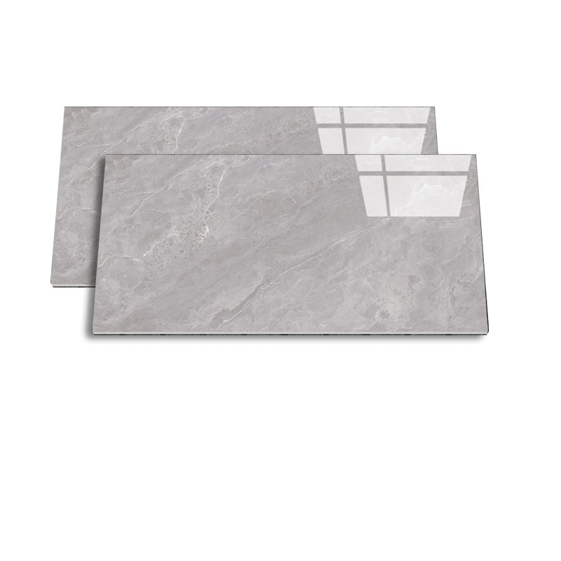 Retangular Ceramic 29.53"x59.06" Tile Glazed Singular Tile for Floor (2-Pack) Cream Gray 36 Pieces Clearhalo 'Floor Tiles & Wall Tiles' 'floor_tiles_wall_tiles' 'Flooring 'Home Improvement' 'home_improvement' 'home_improvement_floor_tiles_wall_tiles' Walls and Ceiling' 6316243