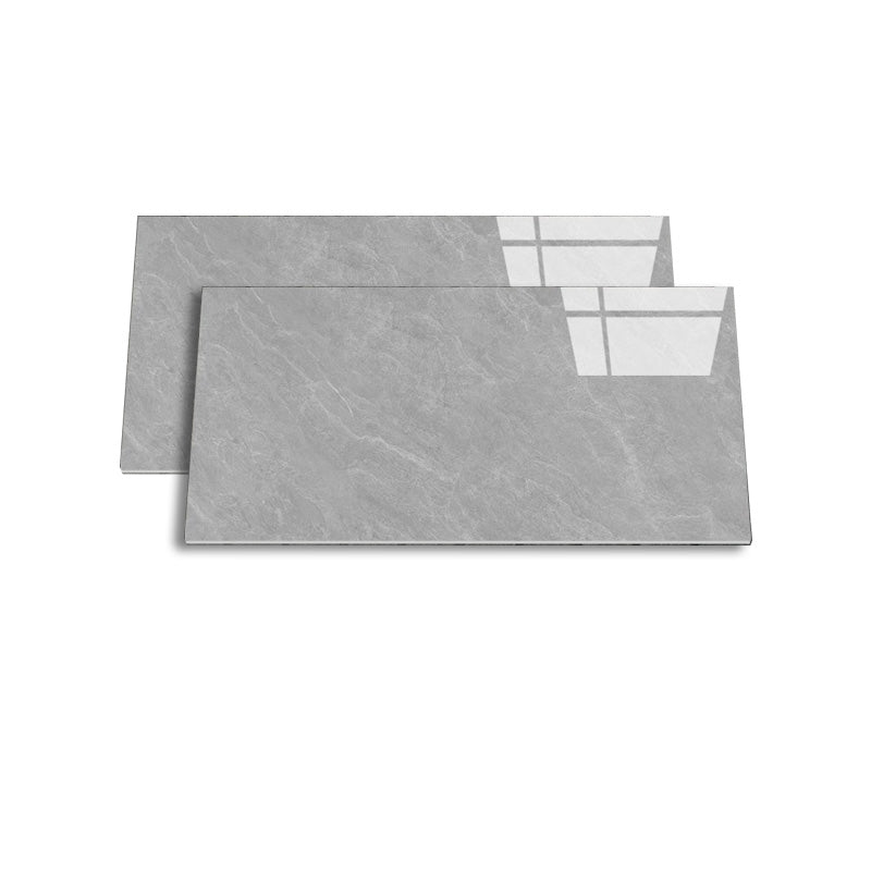 Retangular Ceramic 29.53"x59.06" Tile Glazed Singular Tile for Floor (2-Pack) Heather Gray 36 Pieces Clearhalo 'Floor Tiles & Wall Tiles' 'floor_tiles_wall_tiles' 'Flooring 'Home Improvement' 'home_improvement' 'home_improvement_floor_tiles_wall_tiles' Walls and Ceiling' 6316246