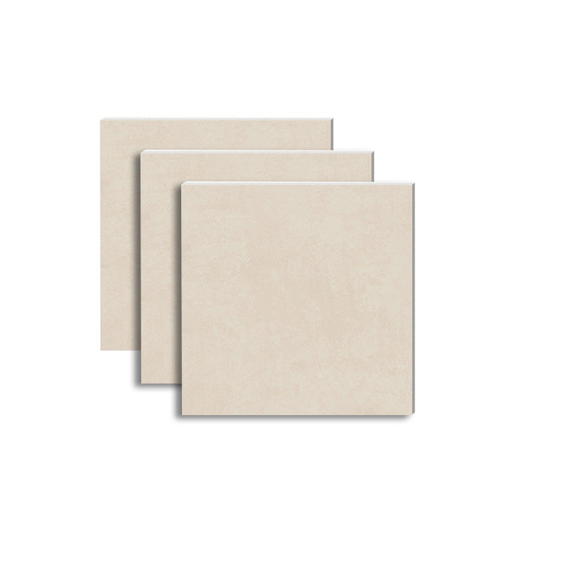 Modern Glazed Porcelain Tile Stone Pattern Singular Tile for Floor Yellow 31"L x 31"W x 0.4"H Clearhalo 'Floor Tiles & Wall Tiles' 'floor_tiles_wall_tiles' 'Flooring 'Home Improvement' 'home_improvement' 'home_improvement_floor_tiles_wall_tiles' Walls and Ceiling' 6316265