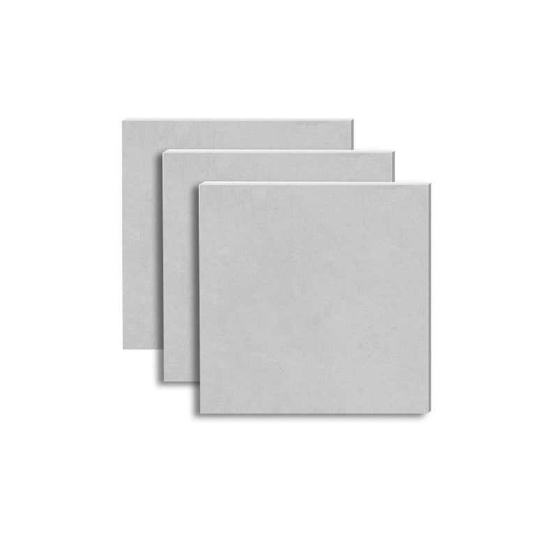 Modern Glazed Porcelain Tile Stone Pattern Singular Tile for Floor Gray-White 31"L x 31"W x 0.4"H Clearhalo 'Floor Tiles & Wall Tiles' 'floor_tiles_wall_tiles' 'Flooring 'Home Improvement' 'home_improvement' 'home_improvement_floor_tiles_wall_tiles' Walls and Ceiling' 6316267