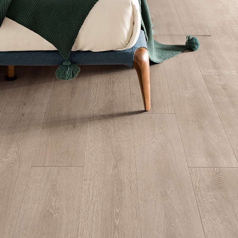 Modern 8" X 48" X 15mm Natural Solid Wood Laminate Flooring, Click-Lock, Waterproof Gray-Khaki Clearhalo 'Flooring 'Home Improvement' 'home_improvement' 'home_improvement_laminate_flooring' 'Laminate Flooring' 'laminate_flooring' Walls and Ceiling' 6320944