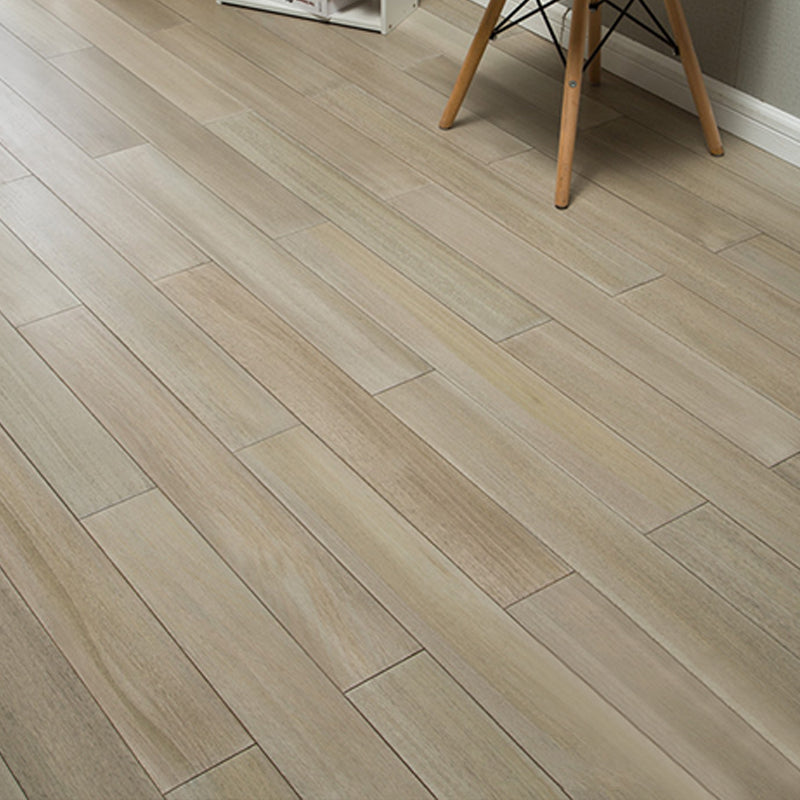 Modern Natural Solid Wood Laminate Flooring Click-Lock Waterproof Khaki Clearhalo 'Flooring 'Home Improvement' 'home_improvement' 'home_improvement_laminate_flooring' 'Laminate Flooring' 'laminate_flooring' Walls and Ceiling' 6321063