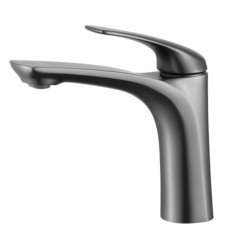 Modern Style Centerset Faucet Lever Handles Faucet for Bathroom Clearhalo 'Bathroom Remodel & Bathroom Fixtures' 'Bathroom Sink Faucets' 'Bathroom Sinks & Faucet Components' 'bathroom_sink_faucets' 'Home Improvement' 'home_improvement' 'home_improvement_bathroom_sink_faucets' 6333158