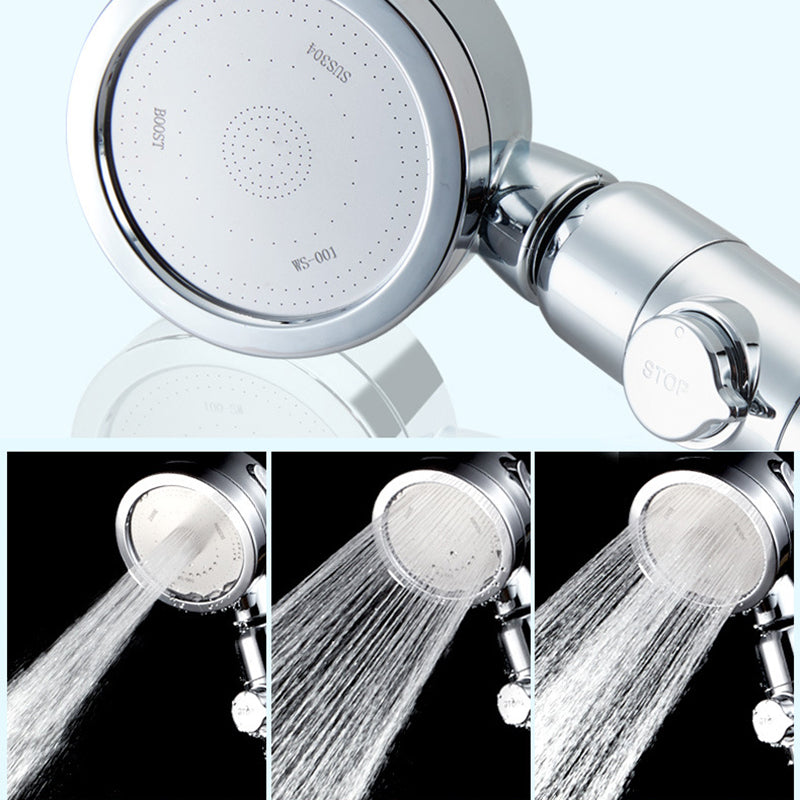 Contemporary Style Shower Head Metal Bathroom Handheld Shower Head Clearhalo 'Bathroom Remodel & Bathroom Fixtures' 'Home Improvement' 'home_improvement' 'home_improvement_shower_heads' 'Shower Heads' 'shower_heads' 'Showers & Bathtubs Plumbing' 'Showers & Bathtubs' 6353698