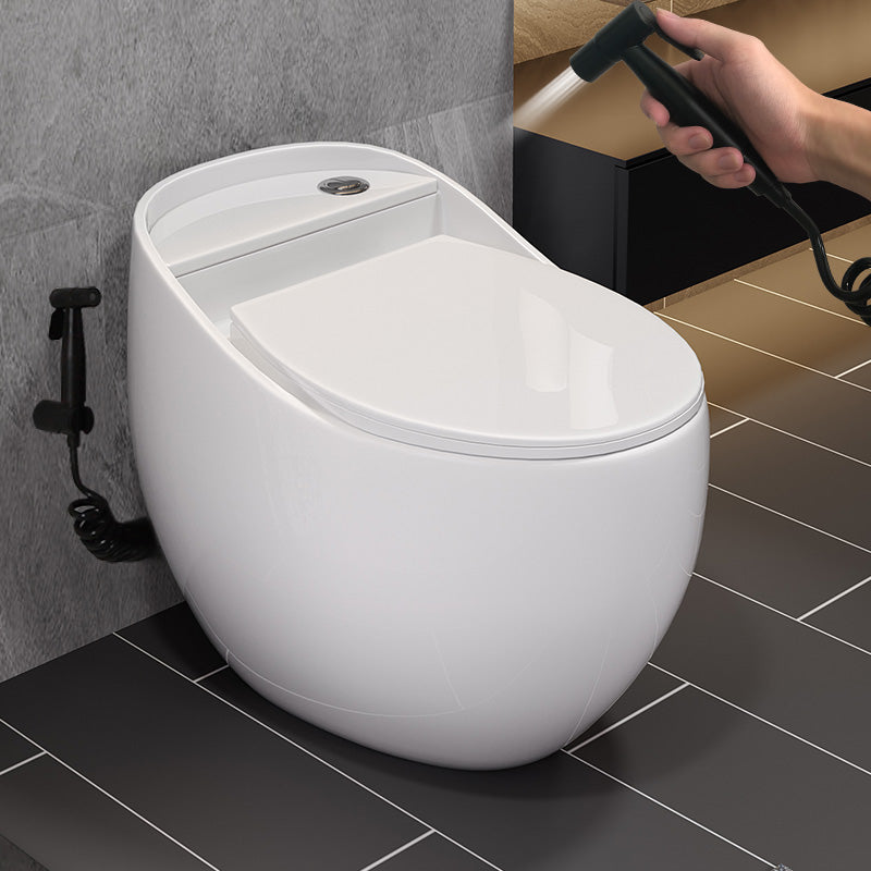 One Piece Toilet Modern Urine Toilet Floor Mounted Siphon Jet Toilet Bowl -  Clearhalo