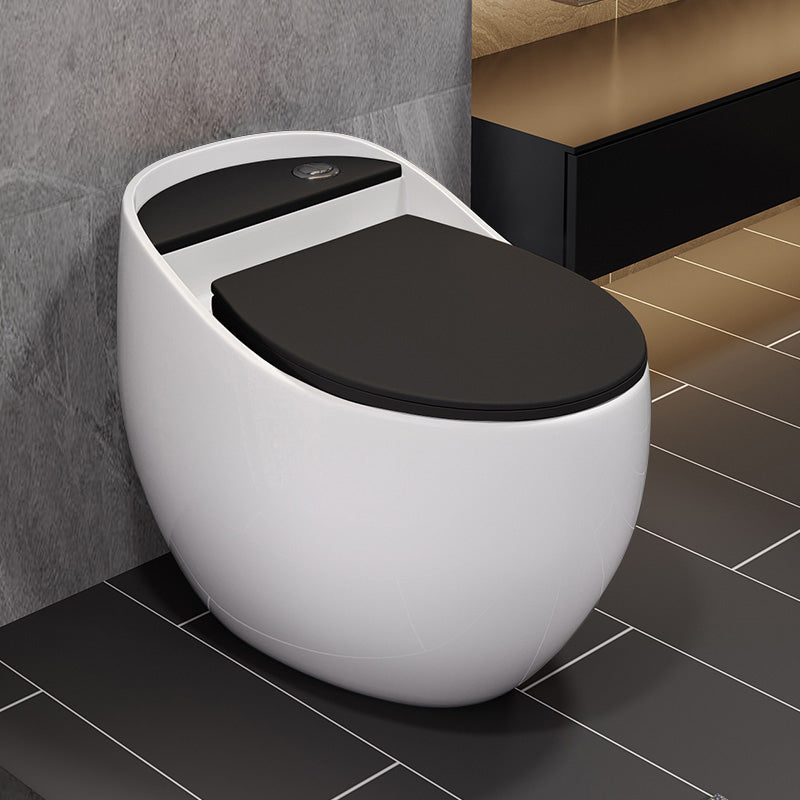 Siphon Jet Porcelain Toilet One Piece Toilet Floor Mounted Urine Toilet Clearhalo 'Bathroom Remodel & Bathroom Fixtures' 'Home Improvement' 'home_improvement' 'home_improvement_toilets' 'Toilets & Bidets' 'Toilets' 6356120