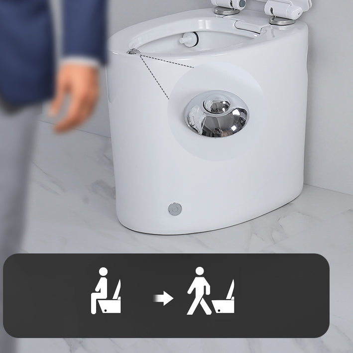Floor Mounted Toilet One-Piece Toilet ABS Contemporary Flush Toilet Clearhalo 'Bathroom Remodel & Bathroom Fixtures' 'Home Improvement' 'home_improvement' 'home_improvement_toilets' 'Toilets & Bidets' 'Toilets' 6356198