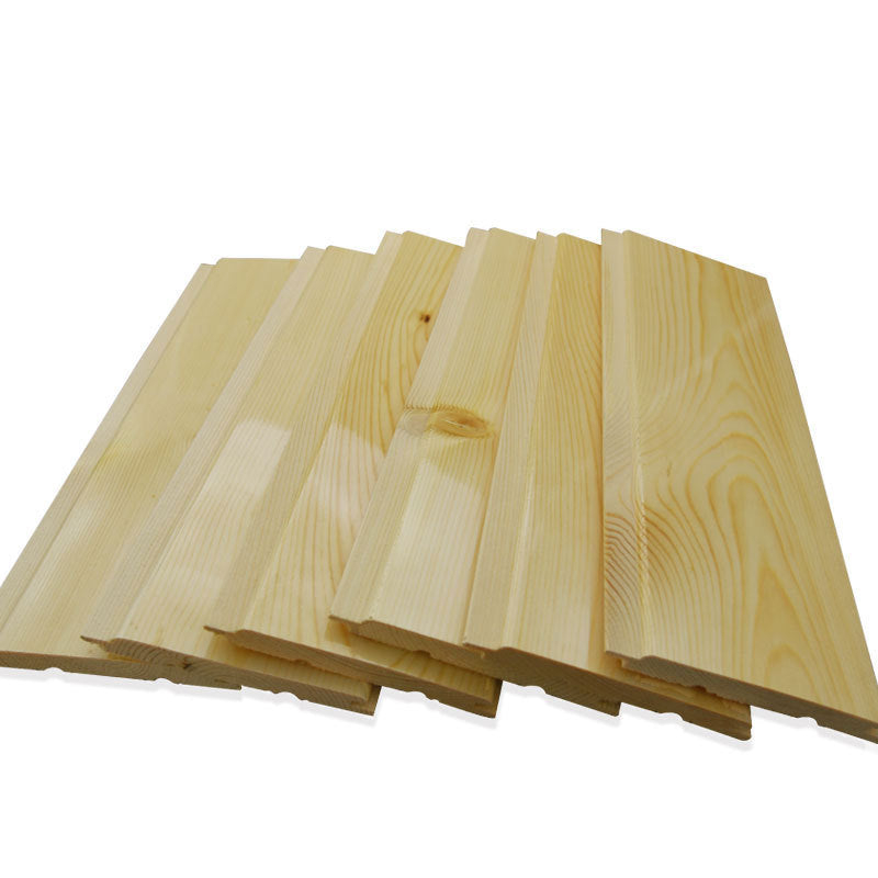 Farmhouse Pine Wood Planks Light Smooth Solid Wood Planks in Natural Clearhalo 'Flooring 'Home Improvement' 'home_improvement' 'home_improvement_wall_paneling' 'Wall Paneling' 'wall_paneling' 'Walls & Ceilings' Walls and Ceiling' 6365266