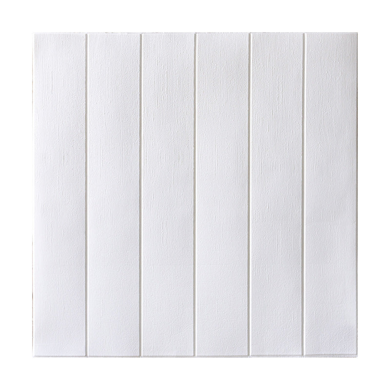 3D Wall Plate Modern Style Simple Home Living Room Wall Panels (1-pack) White Clearhalo 'Flooring 'Home Improvement' 'home_improvement' 'home_improvement_wall_paneling' 'Wall Paneling' 'wall_paneling' 'Walls & Ceilings' Walls and Ceiling' 6365402
