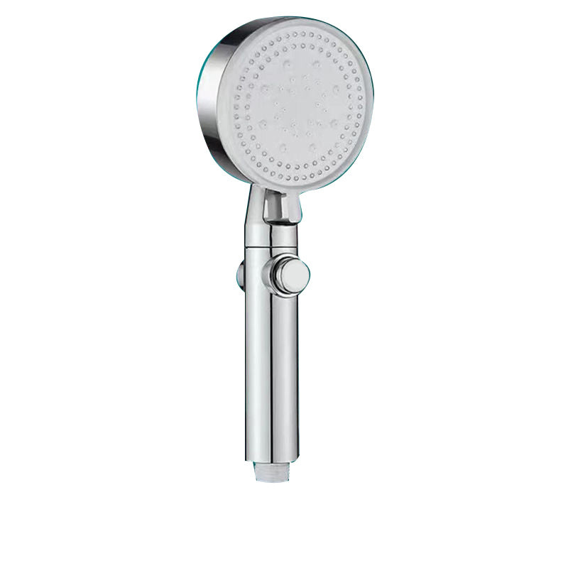 Plastic Shower Head Bathroom Handheld Shower Head with Adjustable Spray Pattern Clearhalo 'Bathroom Remodel & Bathroom Fixtures' 'Home Improvement' 'home_improvement' 'home_improvement_shower_heads' 'Shower Heads' 'shower_heads' 'Showers & Bathtubs Plumbing' 'Showers & Bathtubs' 6366079