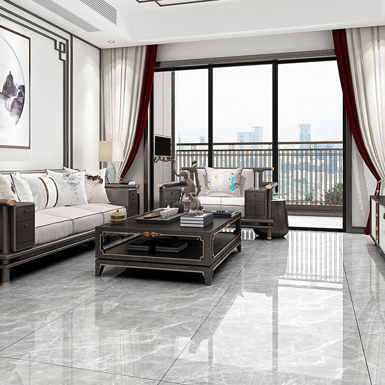 Square Floor Tile Texture Pattern Straight Edge Dirt Resistant Indoor Floor Tile Clearhalo 'Floor Tiles & Wall Tiles' 'floor_tiles_wall_tiles' 'Flooring 'Home Improvement' 'home_improvement' 'home_improvement_floor_tiles_wall_tiles' Walls and Ceiling' 6380282