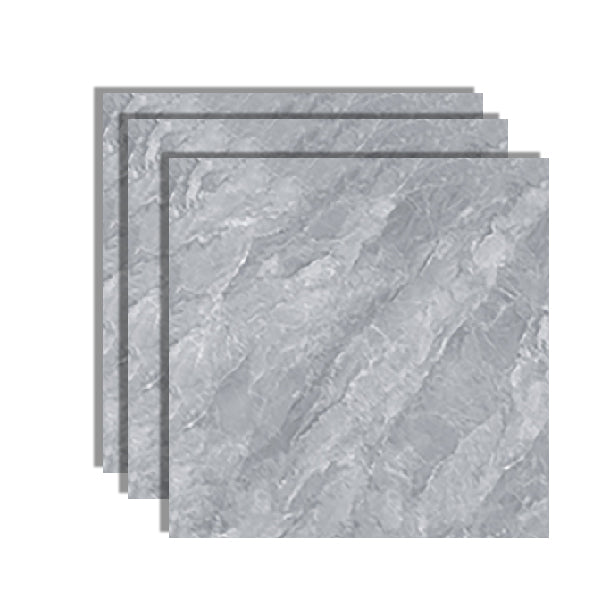 31.5" X 31.5" Floor Tile Square Straight Edge Textured Floor Tile Grey-Silver Clearhalo 'Floor Tiles & Wall Tiles' 'floor_tiles_wall_tiles' 'Flooring 'Home Improvement' 'home_improvement' 'home_improvement_floor_tiles_wall_tiles' Walls and Ceiling' 6380318