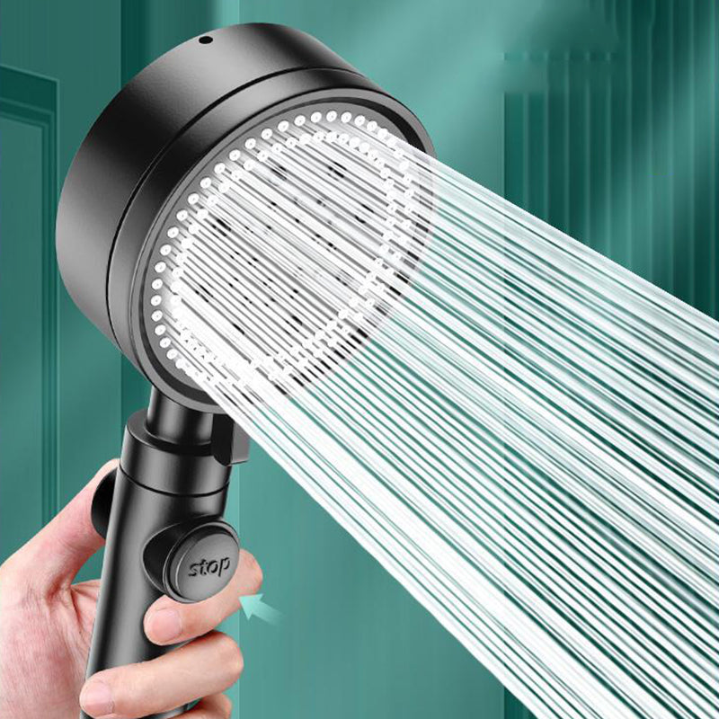 Adjustable Spray Pattern Shower Trim Stainless Steel Handheld Shower Head for Home Clearhalo 'Bathroom Remodel & Bathroom Fixtures' 'Home Improvement' 'home_improvement' 'home_improvement_shower_heads' 'Shower Heads' 'shower_heads' 'Showers & Bathtubs Plumbing' 'Showers & Bathtubs' 6381434