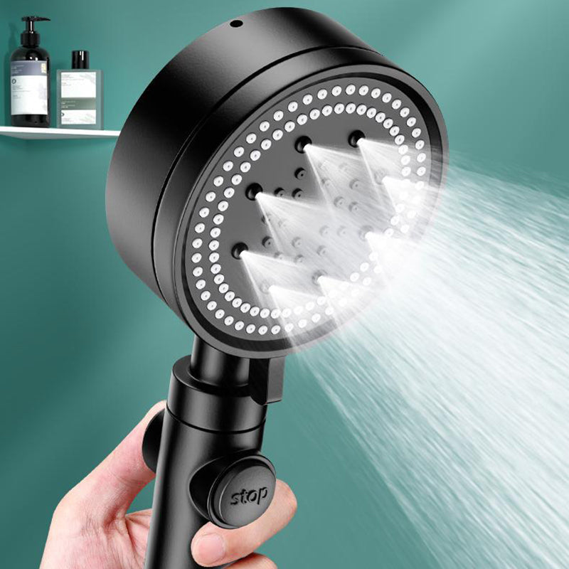 Adjustable Spray Pattern Shower Trim Stainless Steel Handheld Shower Head for Home Clearhalo 'Bathroom Remodel & Bathroom Fixtures' 'Home Improvement' 'home_improvement' 'home_improvement_shower_heads' 'Shower Heads' 'shower_heads' 'Showers & Bathtubs Plumbing' 'Showers & Bathtubs' 6381437