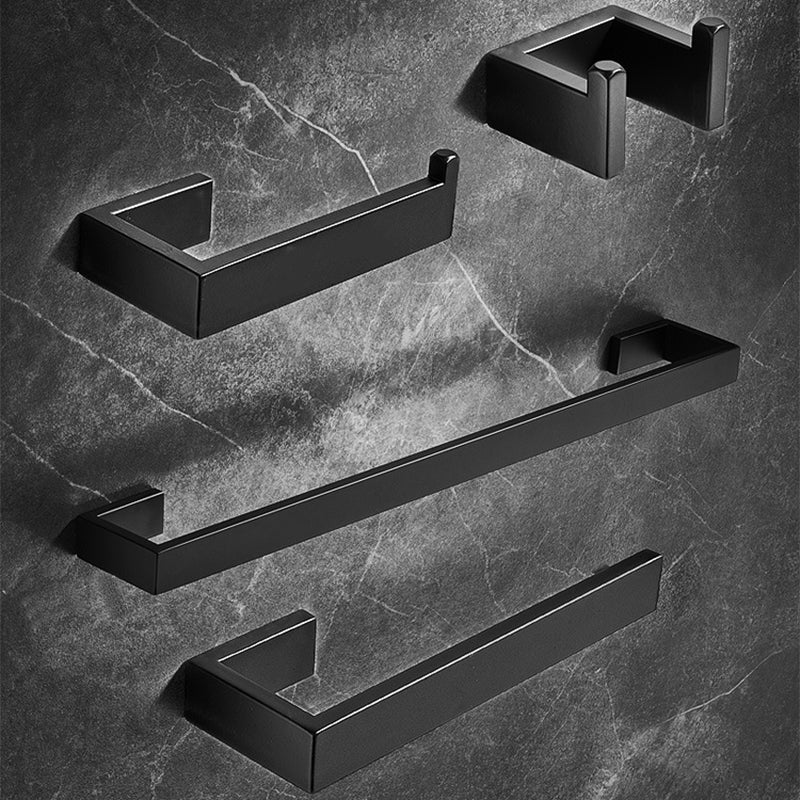 Accesorios de baño modernos Juego de accesorios de baño de metal blanco -  Clearhalo