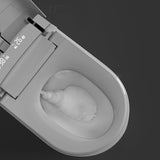 Modern 1-Piece Flush Toilet Floor Mounted Toilet Bowl for Washroom Clearhalo 'Bathroom Remodel & Bathroom Fixtures' 'Home Improvement' 'home_improvement' 'home_improvement_toilets' 'Toilets & Bidets' 'Toilets' 6387064