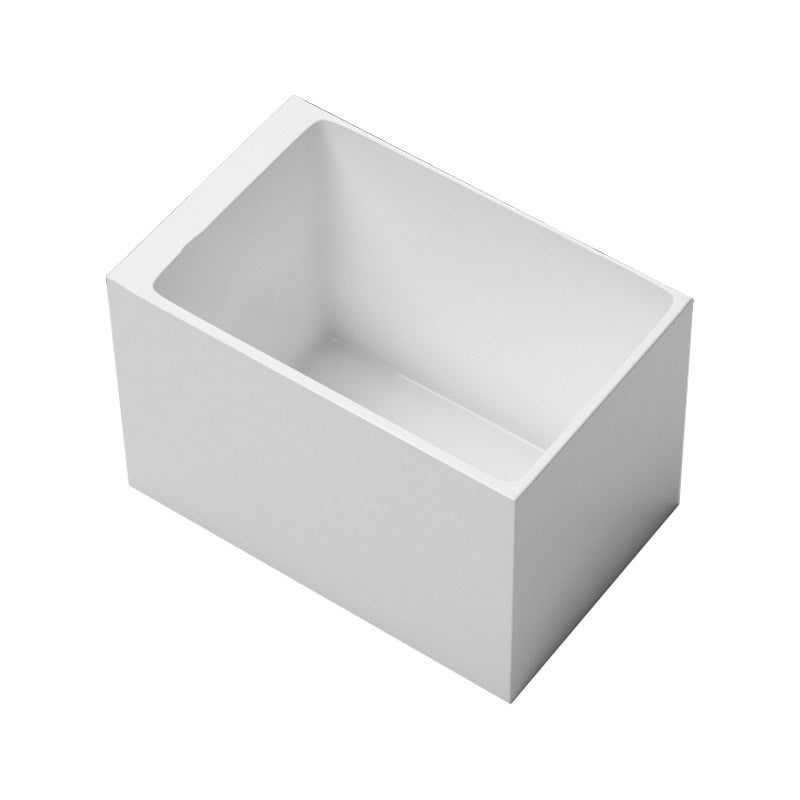 Modern Corner White Acrylic Bathtub Rectangle with Drain Bath Tub Left Tub Clearhalo 'Bathroom Remodel & Bathroom Fixtures' 'Bathtubs' 'Home Improvement' 'home_improvement' 'home_improvement_bathtubs' 'Showers & Bathtubs' 6387539