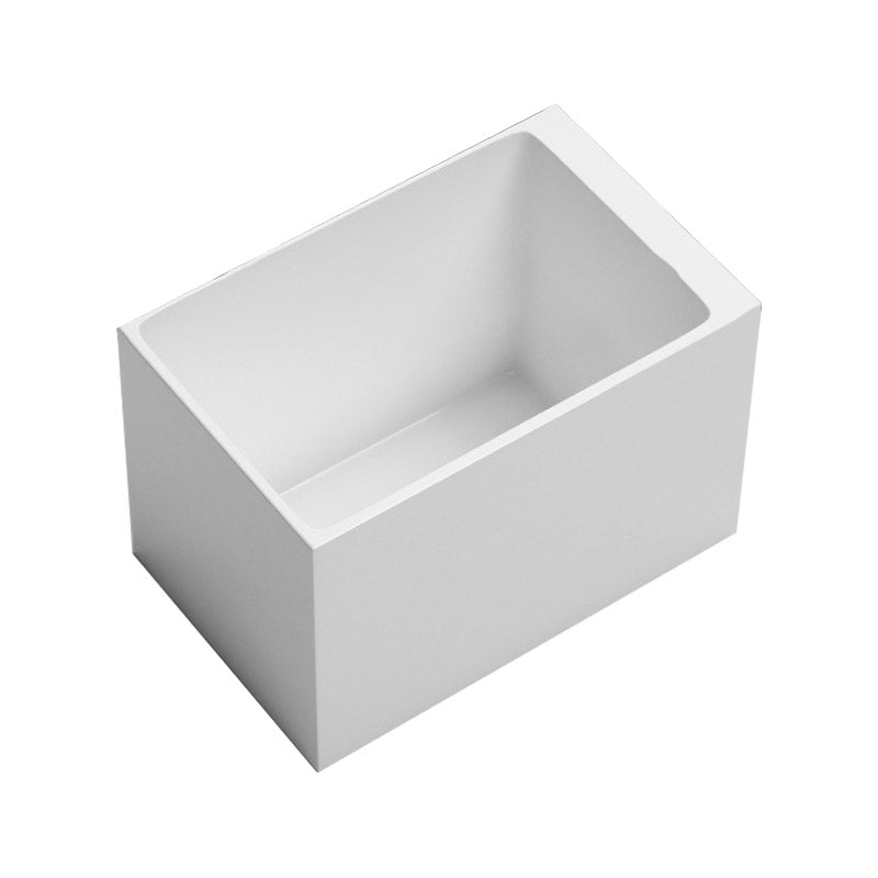 Modern Corner White Acrylic Bathtub Rectangle with Drain Bath Tub Right Tub Clearhalo 'Bathroom Remodel & Bathroom Fixtures' 'Bathtubs' 'Home Improvement' 'home_improvement' 'home_improvement_bathtubs' 'Showers & Bathtubs' 6387541