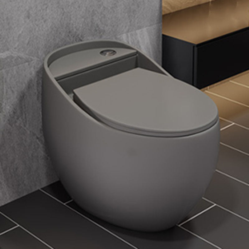 Concealed Tank Flush Toilet Modern Floor Mount One-Piece Toilet with Slow Close Seat Clearhalo 'Bathroom Remodel & Bathroom Fixtures' 'Home Improvement' 'home_improvement' 'home_improvement_toilets' 'Toilets & Bidets' 'Toilets' 6387634