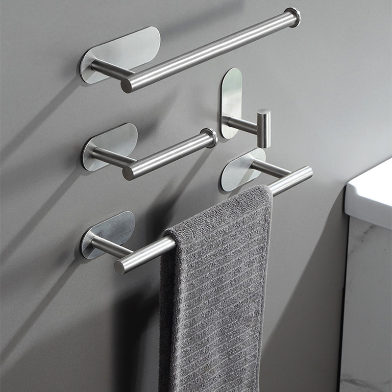 Conjunto de hardware de baño moderno juego de accesorios de baño de Metal  ferroso mate - clearhalo