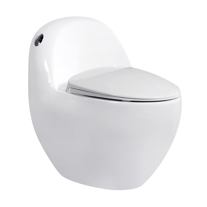 Modern White Siphon Jet Urine Toilet Wall Hung Toilet Bowl with Toilet Seat 17"L x 26"W x 24"H Clearhalo 'Bathroom Remodel & Bathroom Fixtures' 'Home Improvement' 'home_improvement' 'home_improvement_toilets' 'Toilets & Bidets' 'Toilets' 6398314