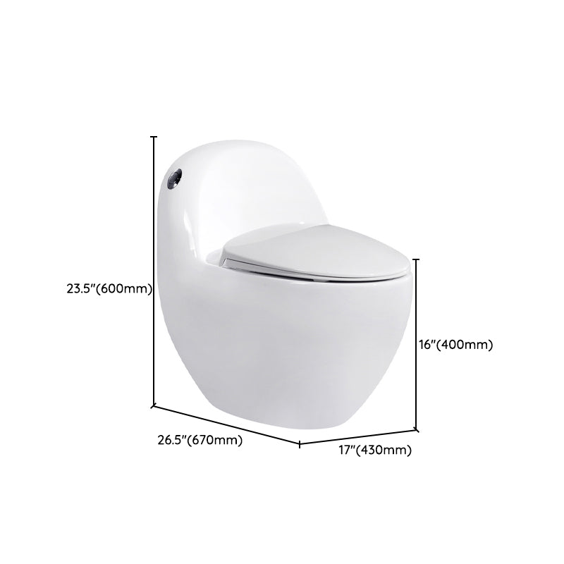 Modern White Siphon Jet Urine Toilet Wall Hung Toilet Bowl with Toilet Seat Clearhalo 'Bathroom Remodel & Bathroom Fixtures' 'Home Improvement' 'home_improvement' 'home_improvement_toilets' 'Toilets & Bidets' 'Toilets' 6398327