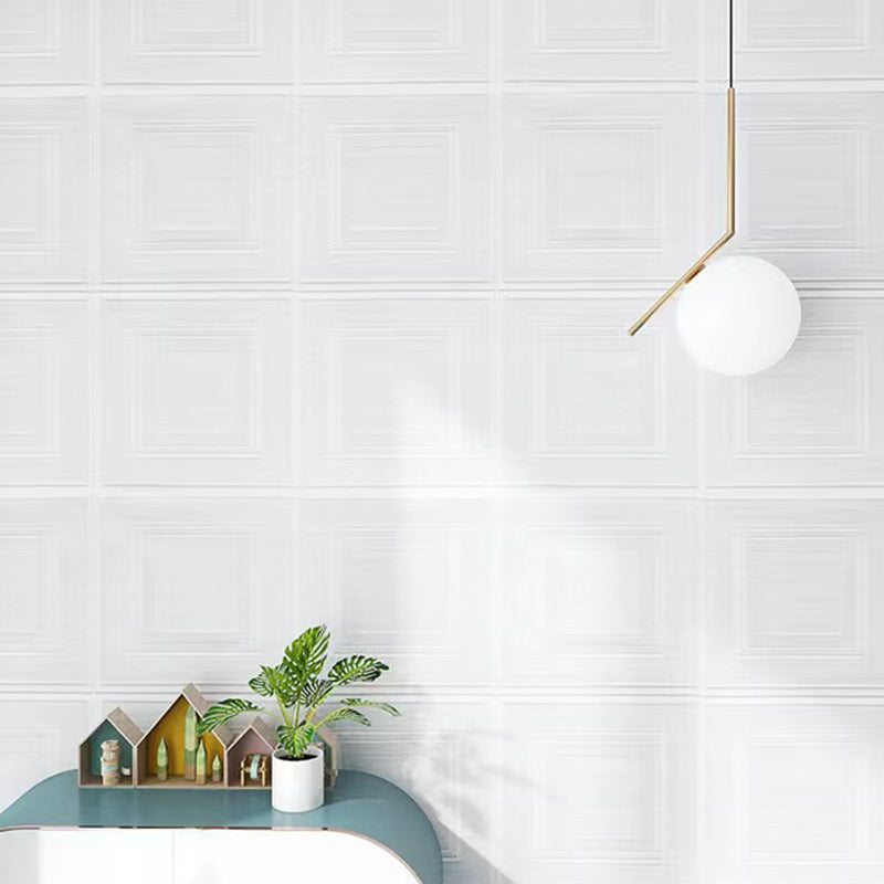 Modern Wall Paneling Peel and Stick Soundproof Wall Ceiling for Living Room Clearhalo 'Flooring 'Home Improvement' 'home_improvement' 'home_improvement_wall_paneling' 'Wall Paneling' 'wall_paneling' 'Walls & Ceilings' Walls and Ceiling' 6398708